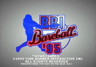 RBI Baseball '95